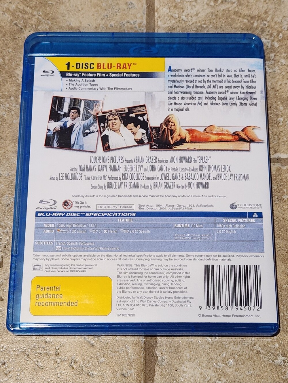 Splash Blu-ray - Picture 2 of 4
